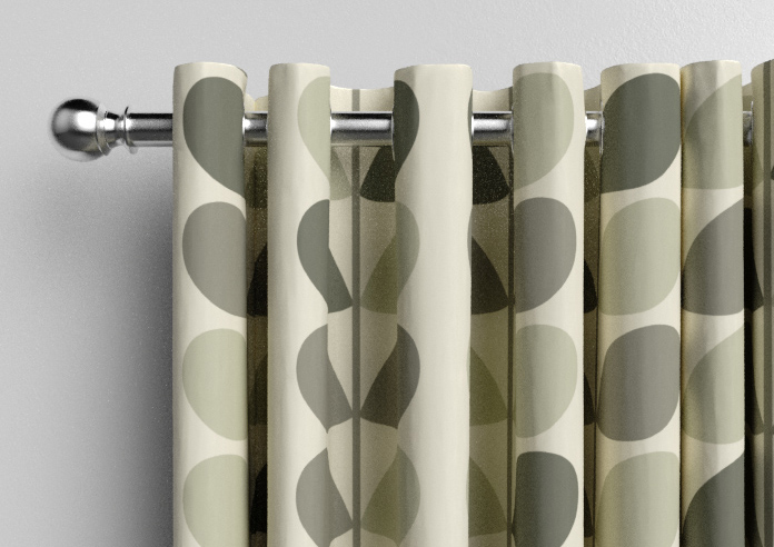 Orla Kiely Multi Stem, Warm Grey - Made to Measure Curtains - Image 12